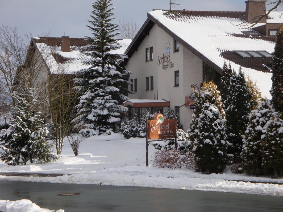 Seehotel Hintere Hohe Münchberg Esterno foto